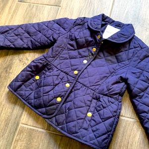 Janie and Jack 3T / 4T Navy jacket with beautiful bow detail